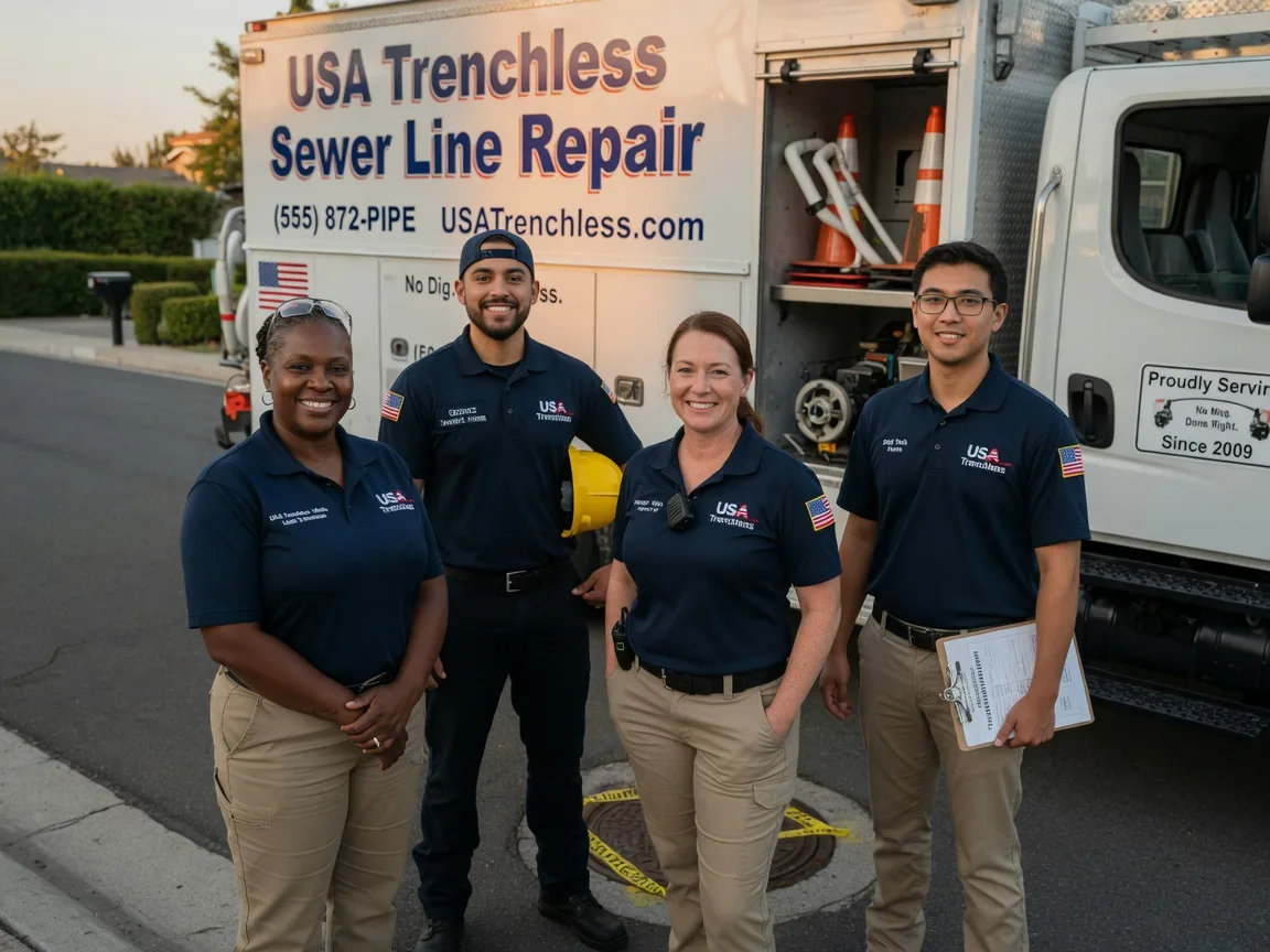 Sewer Line Repair company in Whittington, IL